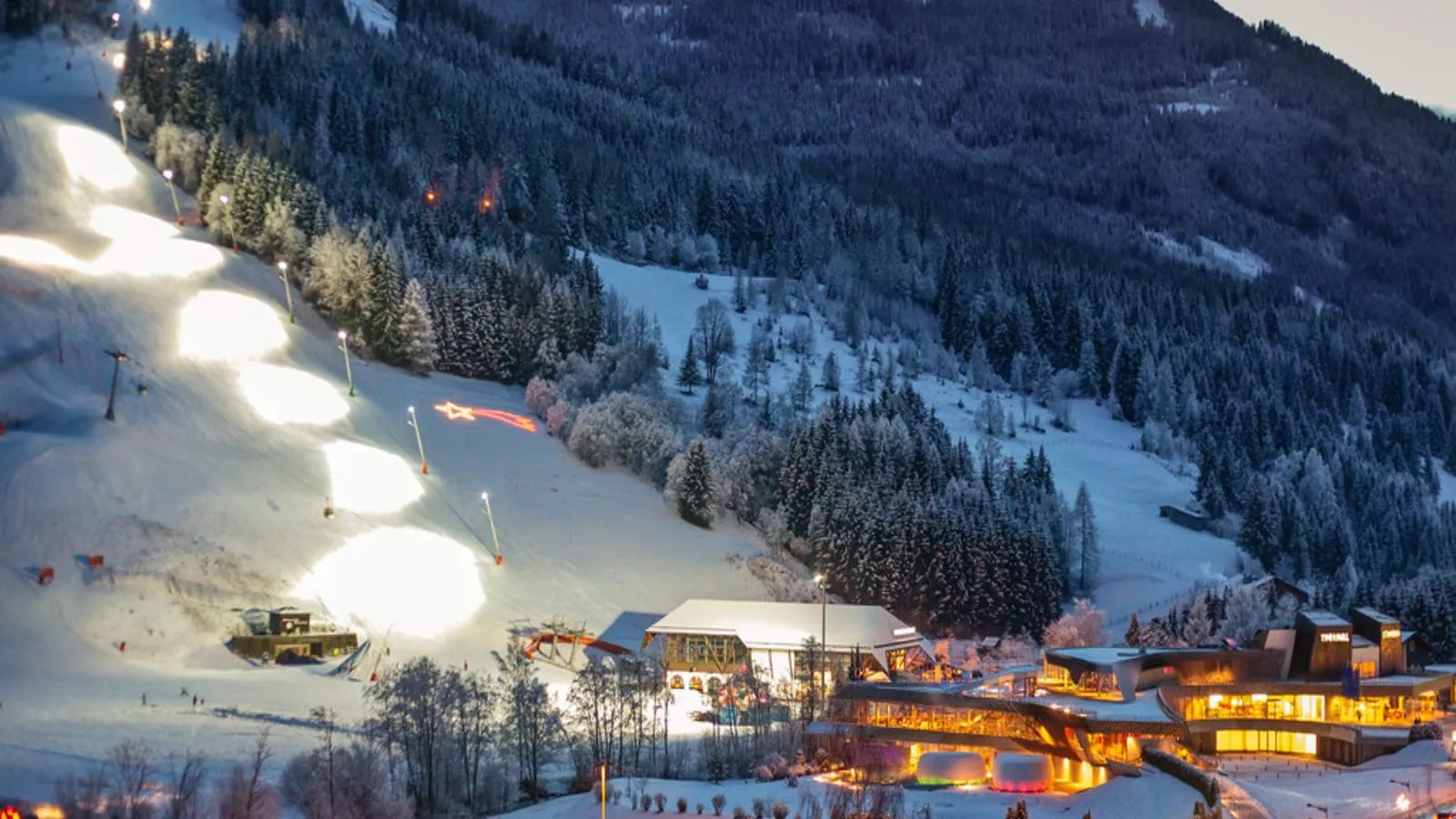 Landhaus Finkenhof-Gebied winter 20km