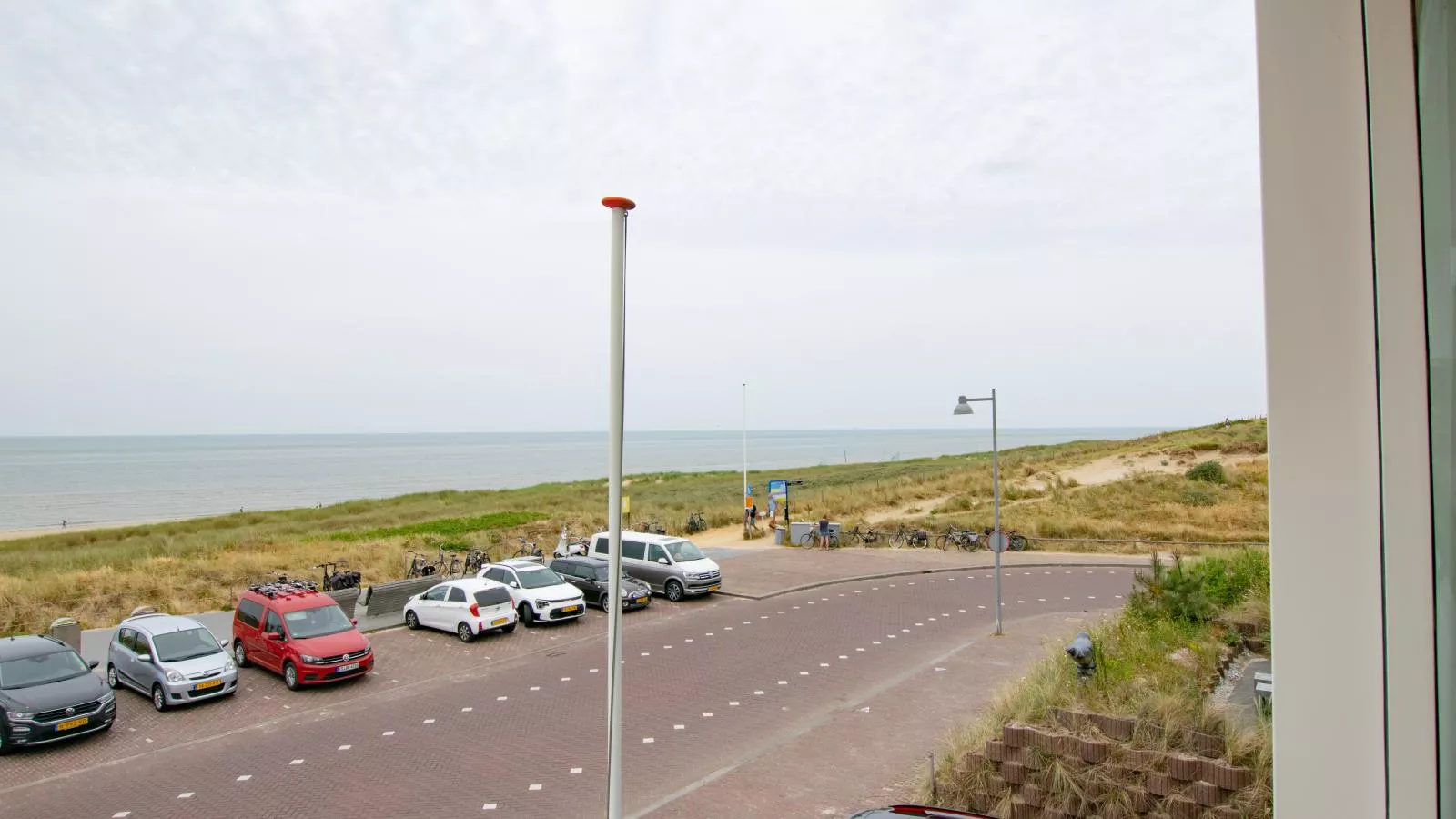 Krab aan Zee-Uitzicht zomer