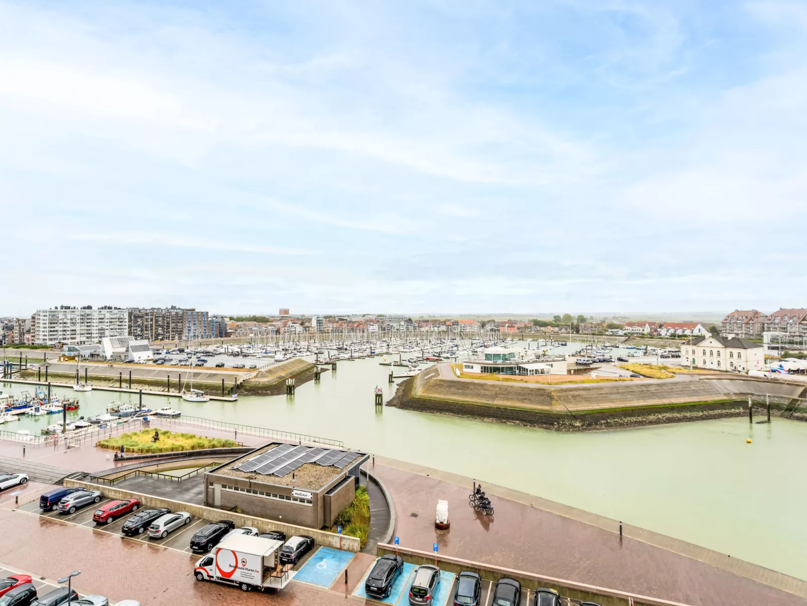 Anne I with harbour view