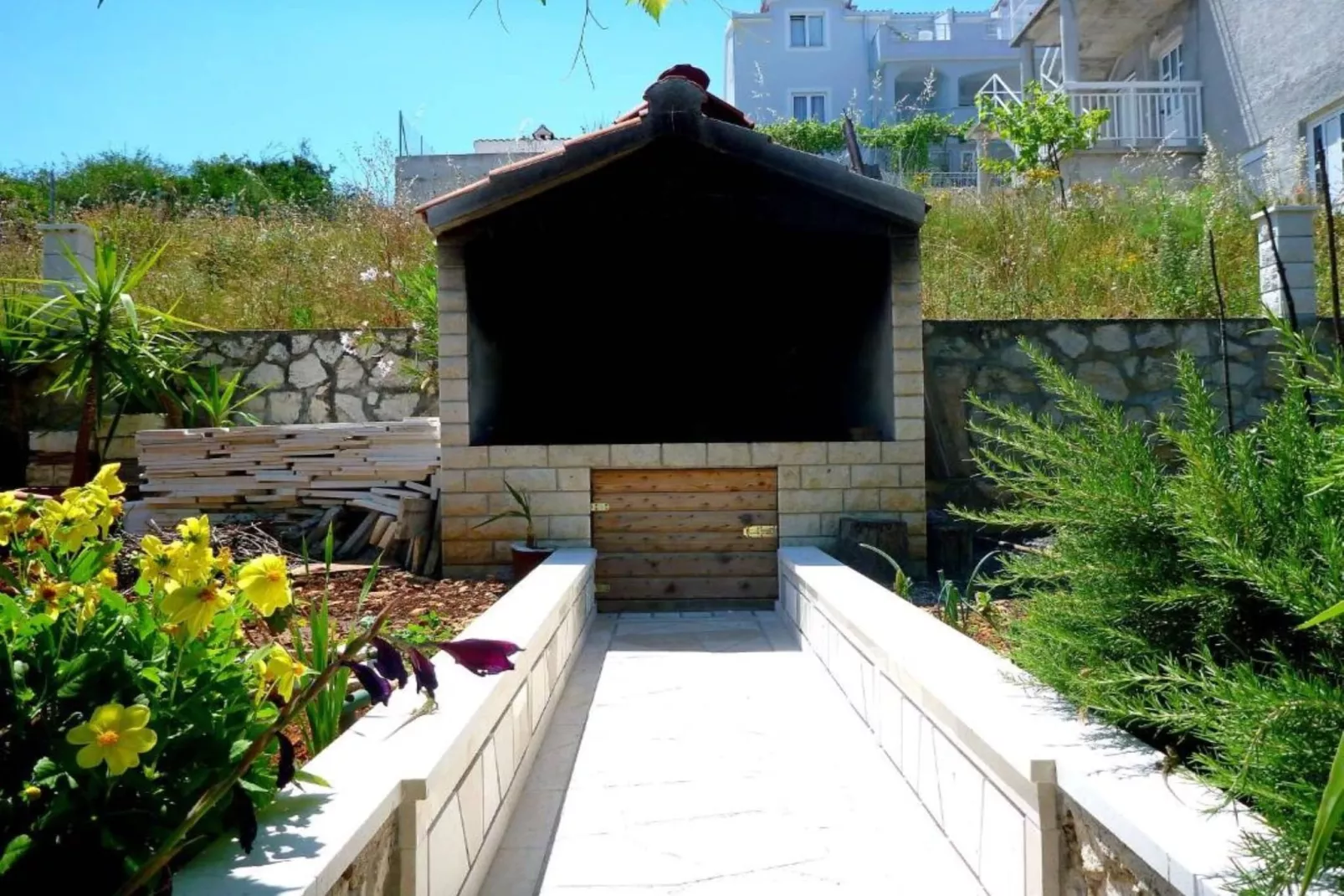 Beachfront Mastrinka Apartments with Sea View - Studio Apartment with Terrace and Sea View