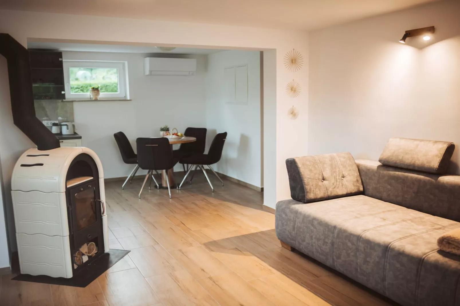 Cozy Holiday Home with Fireplace and Scenic Hills in Bistrica ob Sotli - Two Bedroom Holiday Home