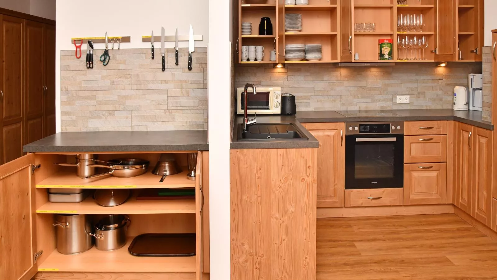 Apartments Next To The Ski Lift GF 2-Keuken