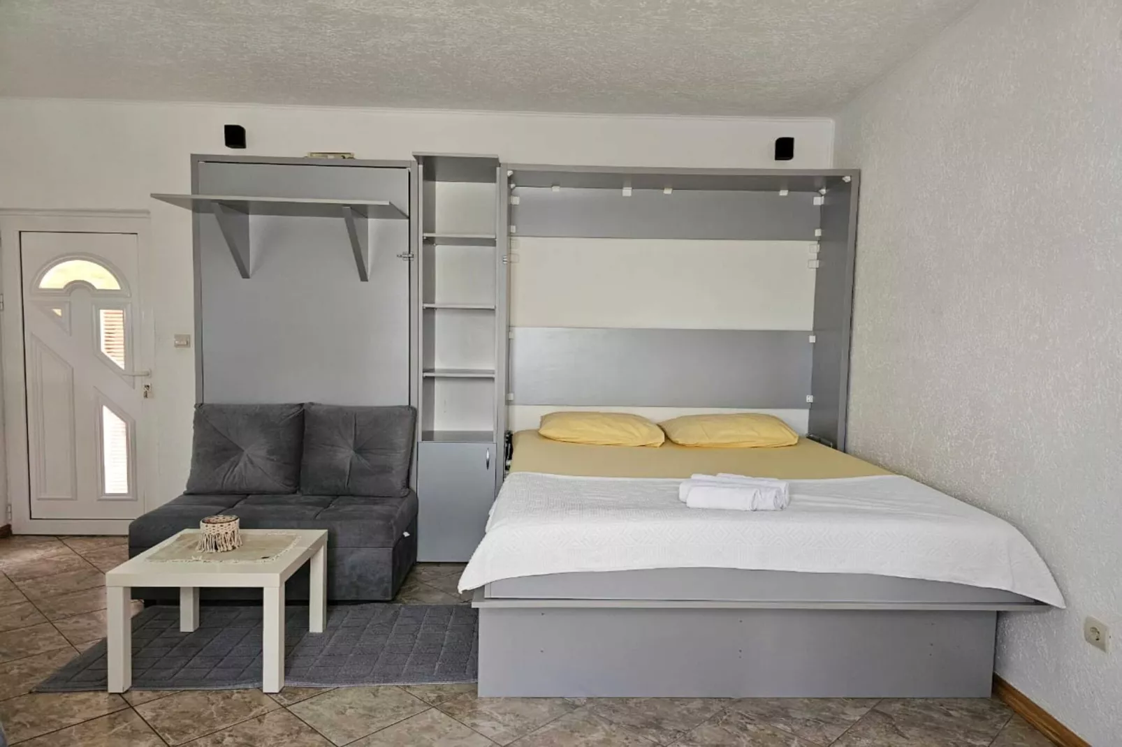 Chic & Sleek Apartments in Kotor - Studio Apartment with Balcony 3