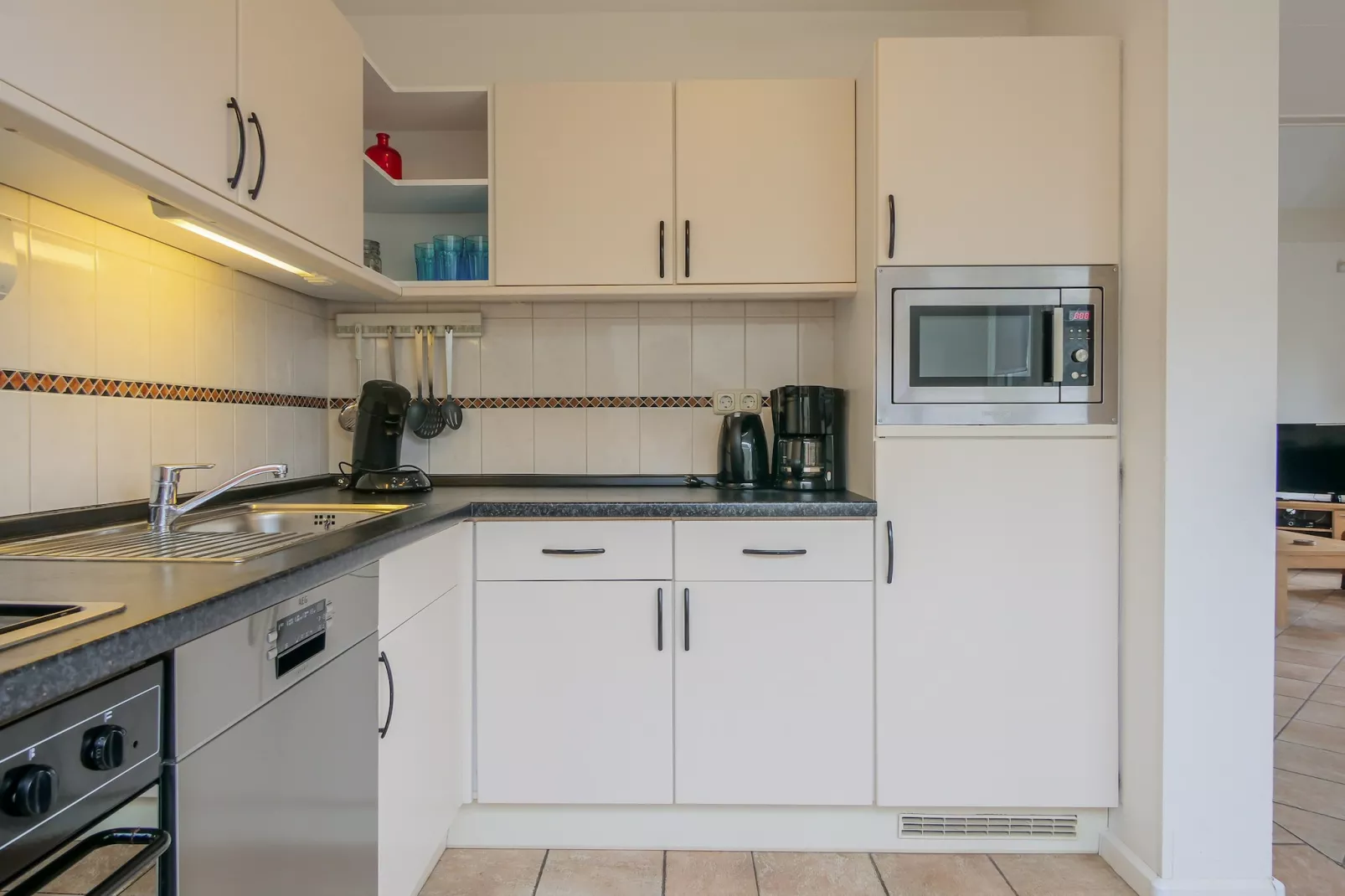 Ooghduyne Villa Opduin-Keuken