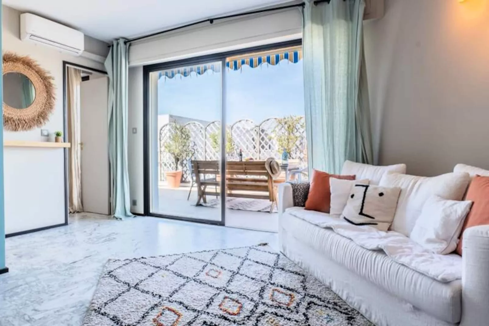 Résidence 3p Rooftop Palm Beach, Plages &agrave; 2min &agrave; Pied