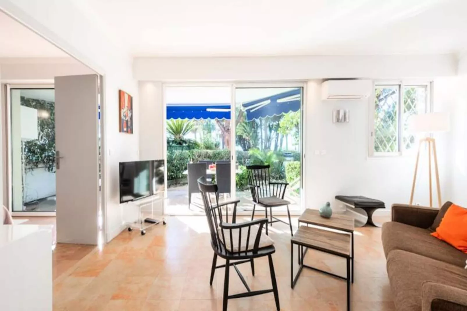 Résidence Rez-de-jardin Croisette Vue Mer Avec Garage