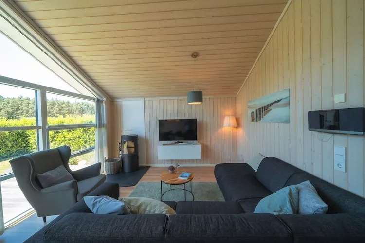 Sommerhus-nordlys 80 qm-Woonkamer