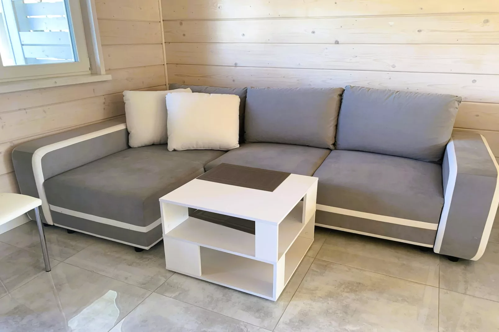 Luksusowa willa w Kołczewie dla 6 osób-Woonkamer