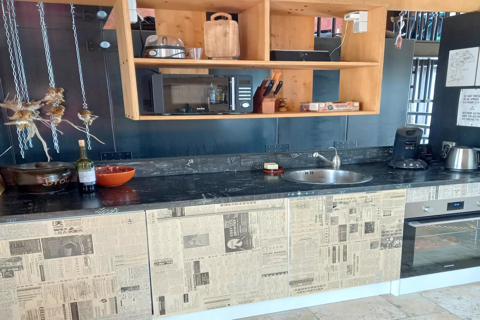 Ferienhaus in Sainte-Croix-du-Verdon-Keuken