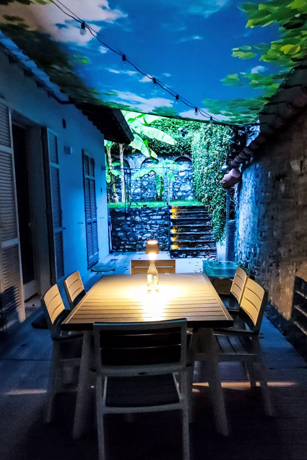 La tana del pescatore-Buiten