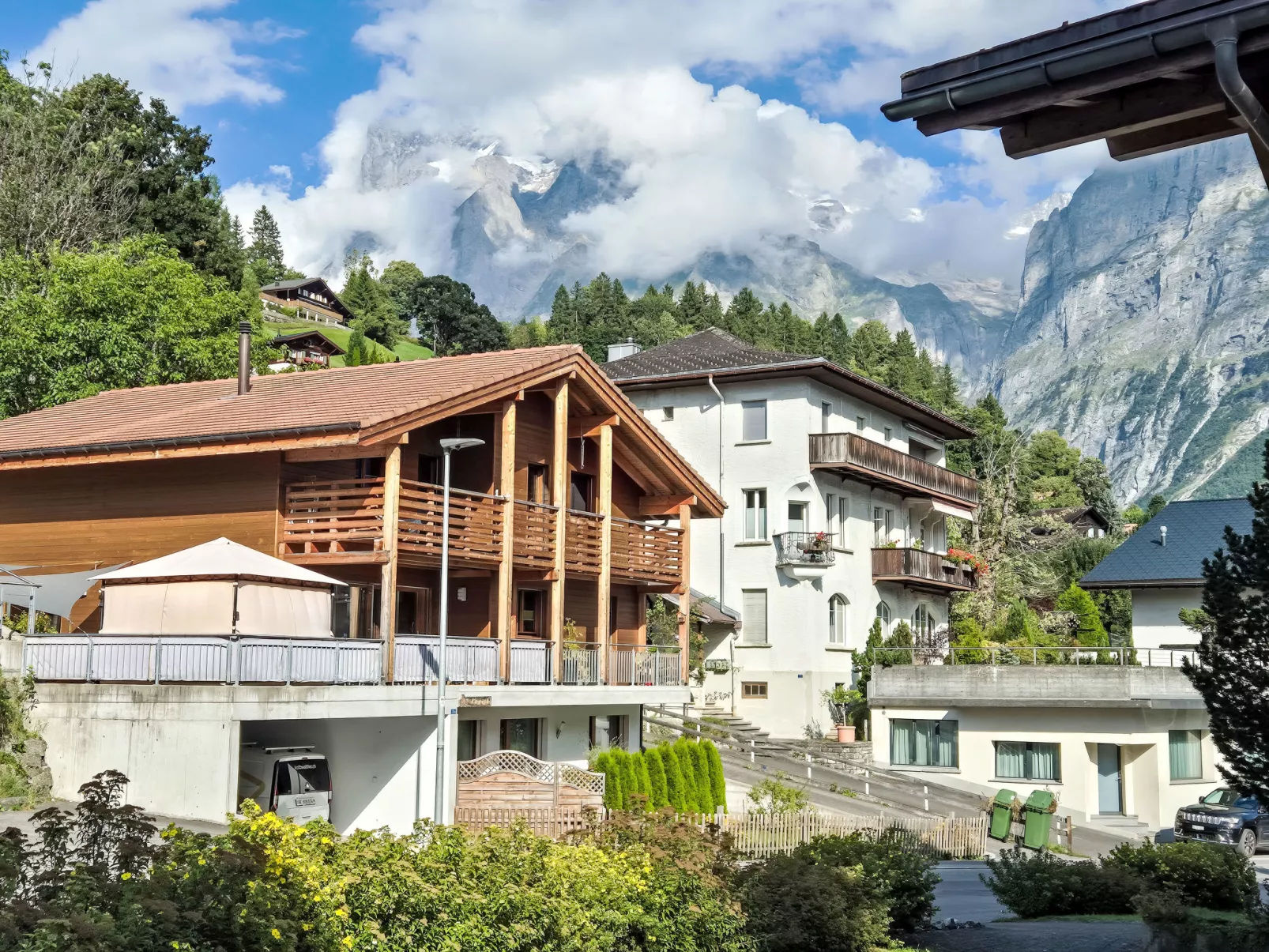 Chalet La Muntaniala-Buiten