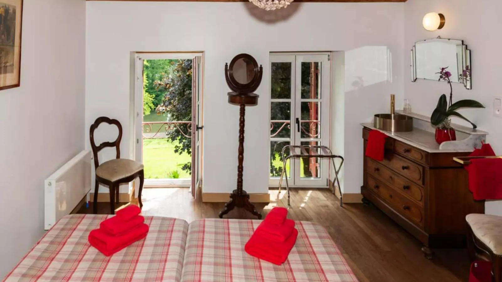 Gîte Côté Rivière-Slaapkamer