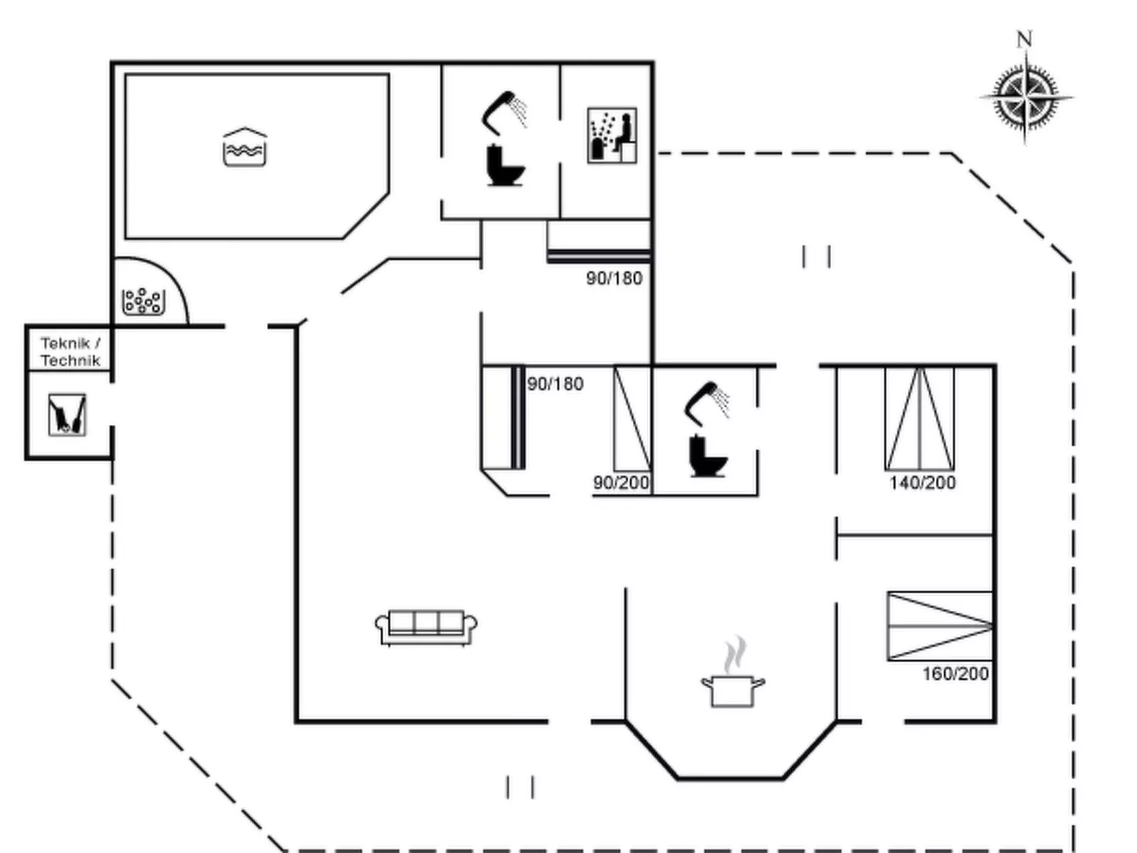 "Mechthild" - 2.7km from the sea