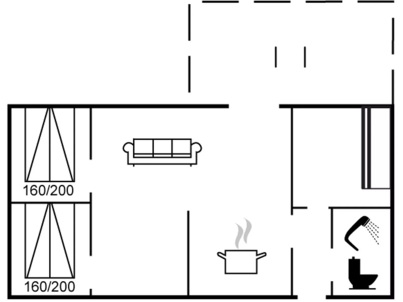"Gail" - 200m from the sea