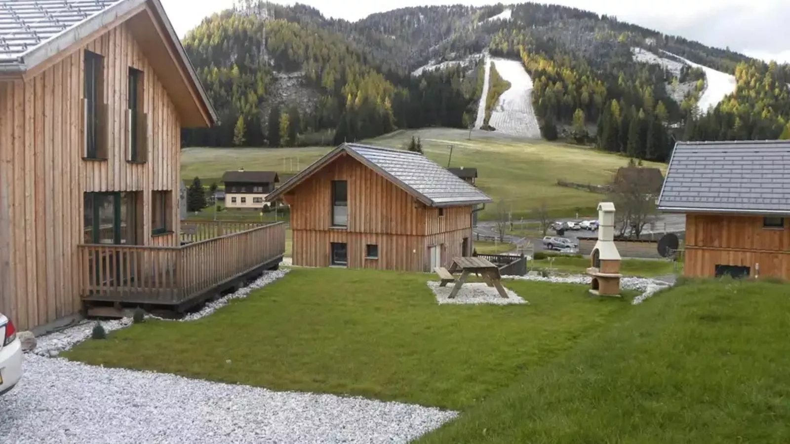 Das Edelweiss-Uitzicht winter