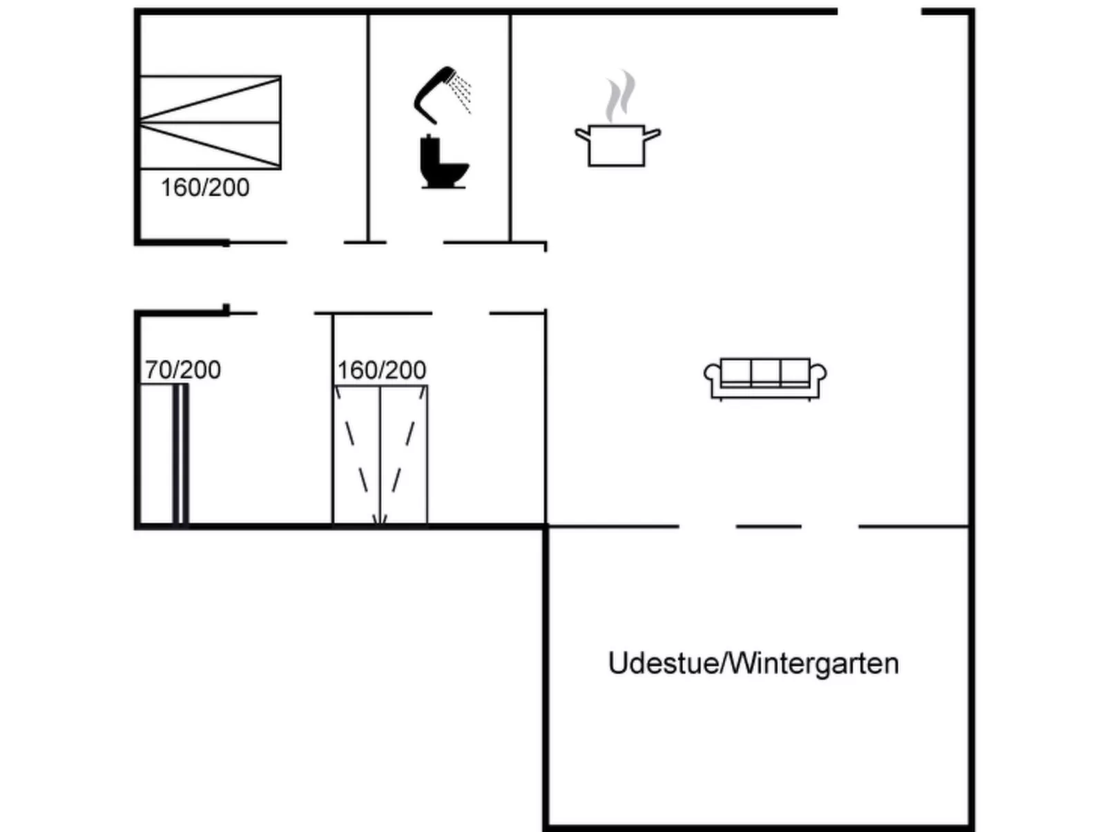 "Fido" - 500m to the fjord