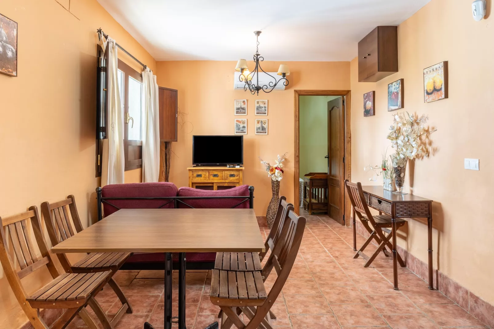 La Posada Rivero Rural-Eetkamer