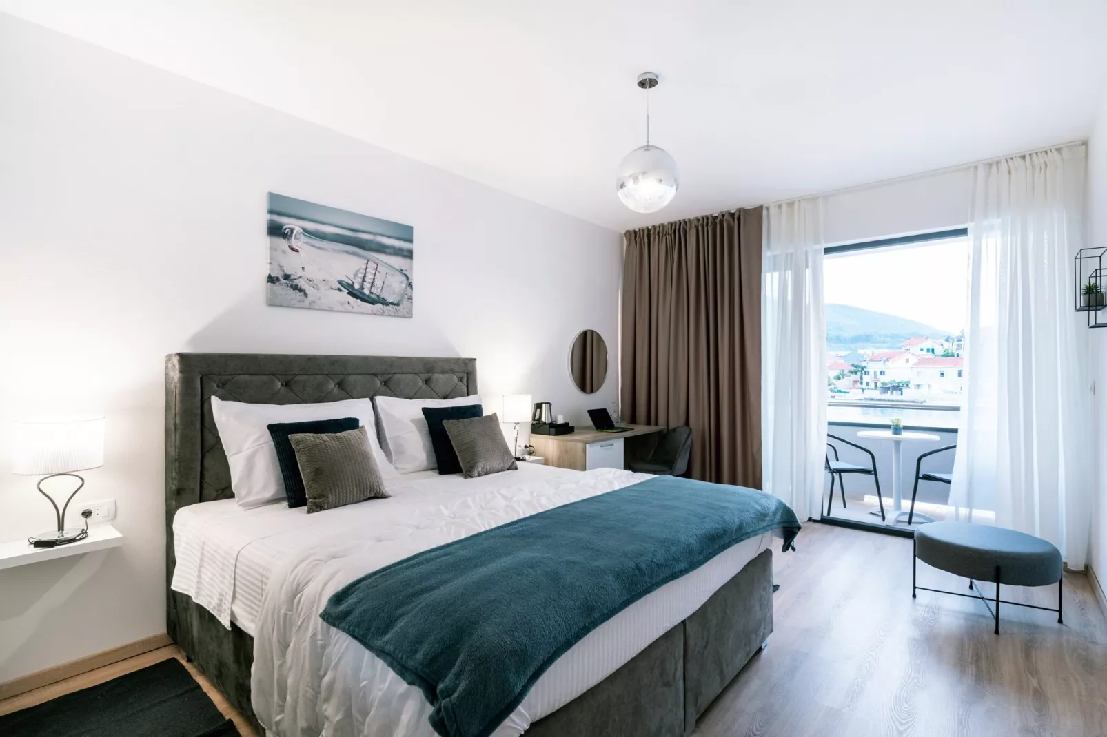 Apartments & Rooms Fisherman's Luck - Deluxe Double Room with Balcony and Sea View