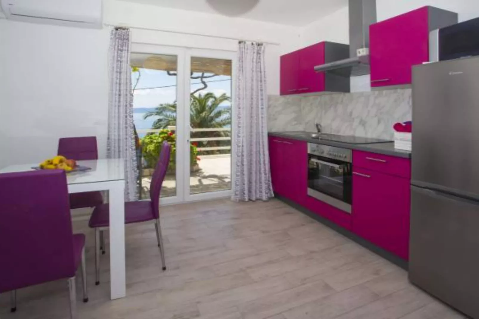 Sea View Apartments Lendic Podgora - Superior Studio Apartment with Terrace and Sea View