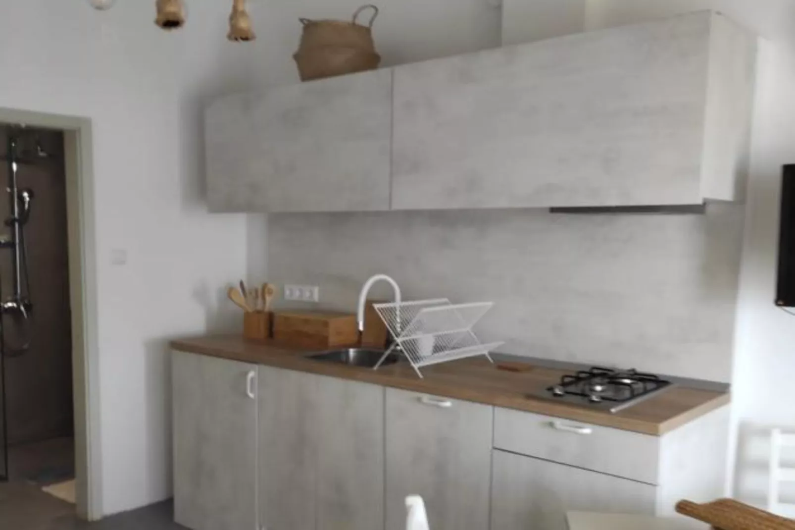 Modern Beachfront Apartments near Šibenik - Classic  Studio Apartment with Balcony and Sea View