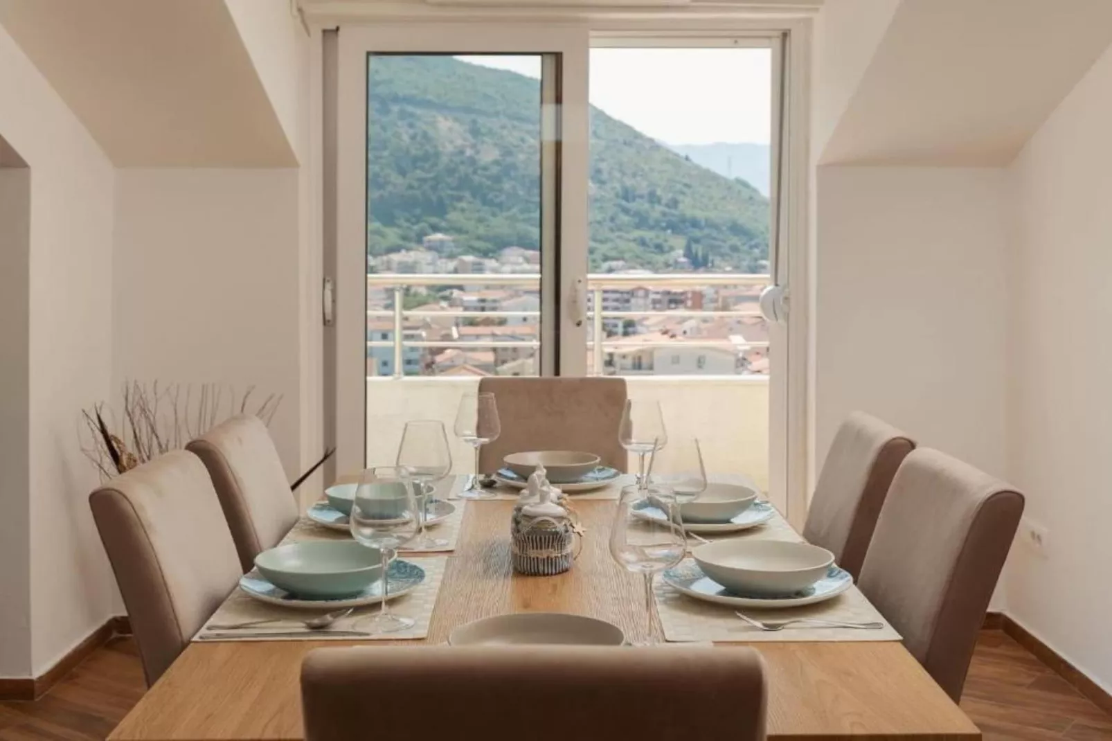 Stylish Budva Apartment with Panoramic Views - Two Bedroom Apartment