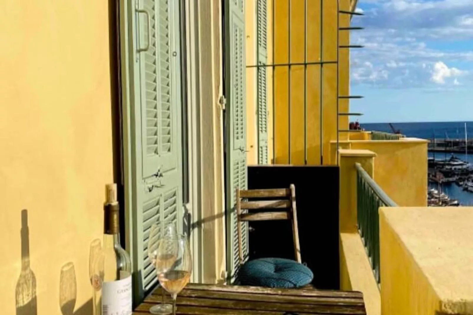 ✨magnifique Vue Sur La Mer Sur Le Port, Balcon S-o ✨