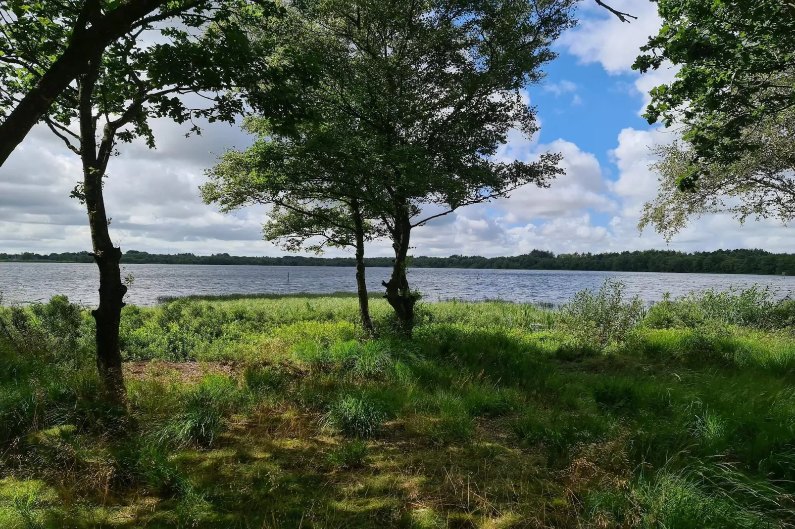 Rustieke Cottage nabij Kvie Lake-By Traum-Waterzicht