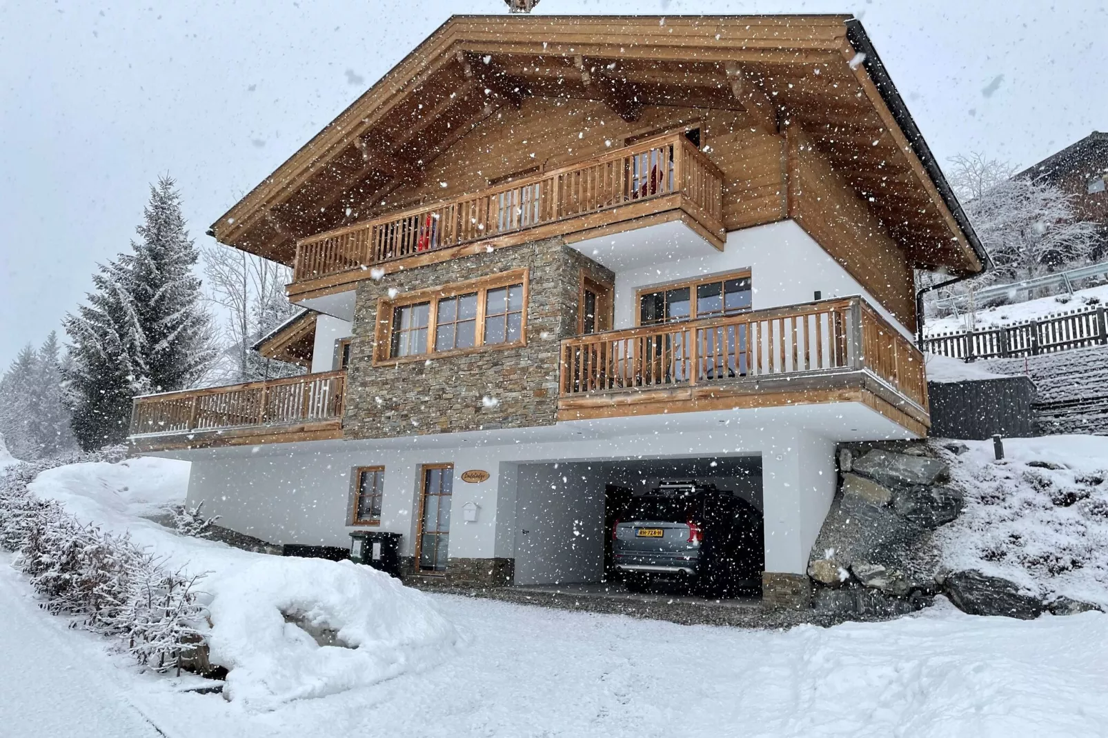 Chalet Lindelodge-Exterieur winter