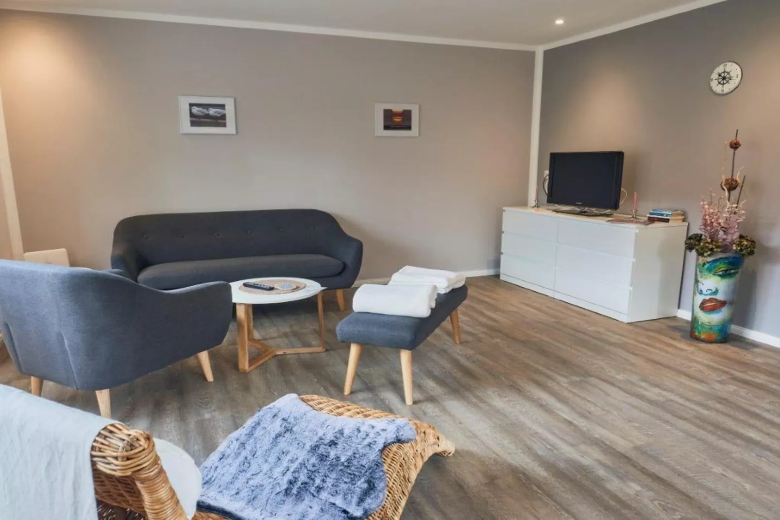 Ferienhus Tönning-Woonkamer