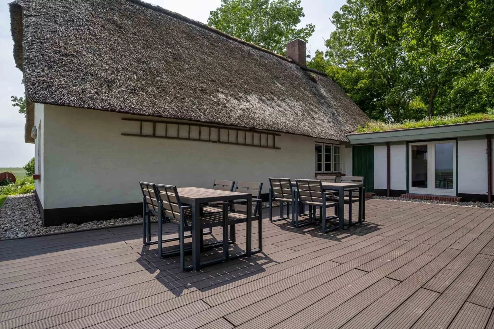 Ferienhaus Hygge Westerhever-Buitenkant zomer