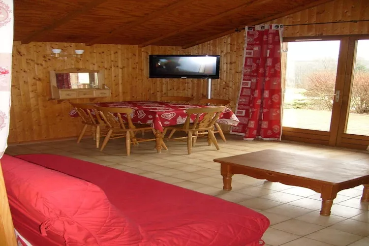 Les Chalets des Ayes 10-Woonkamer