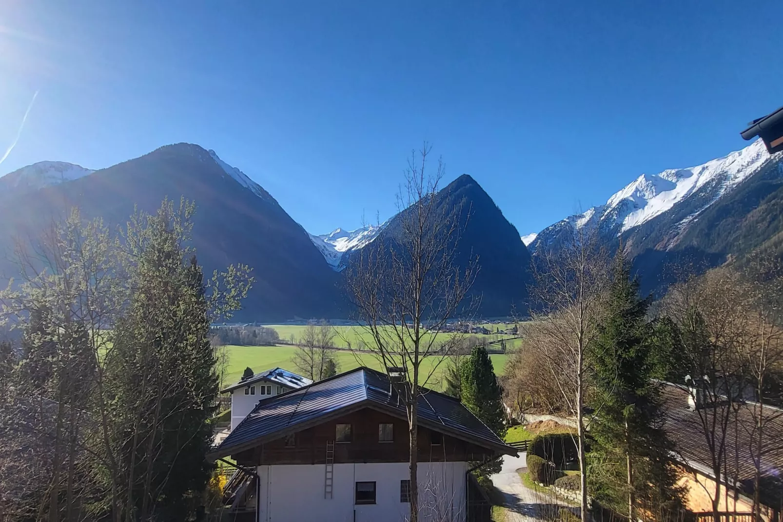 Penthouse Tauernfenster-Uitzicht zomer