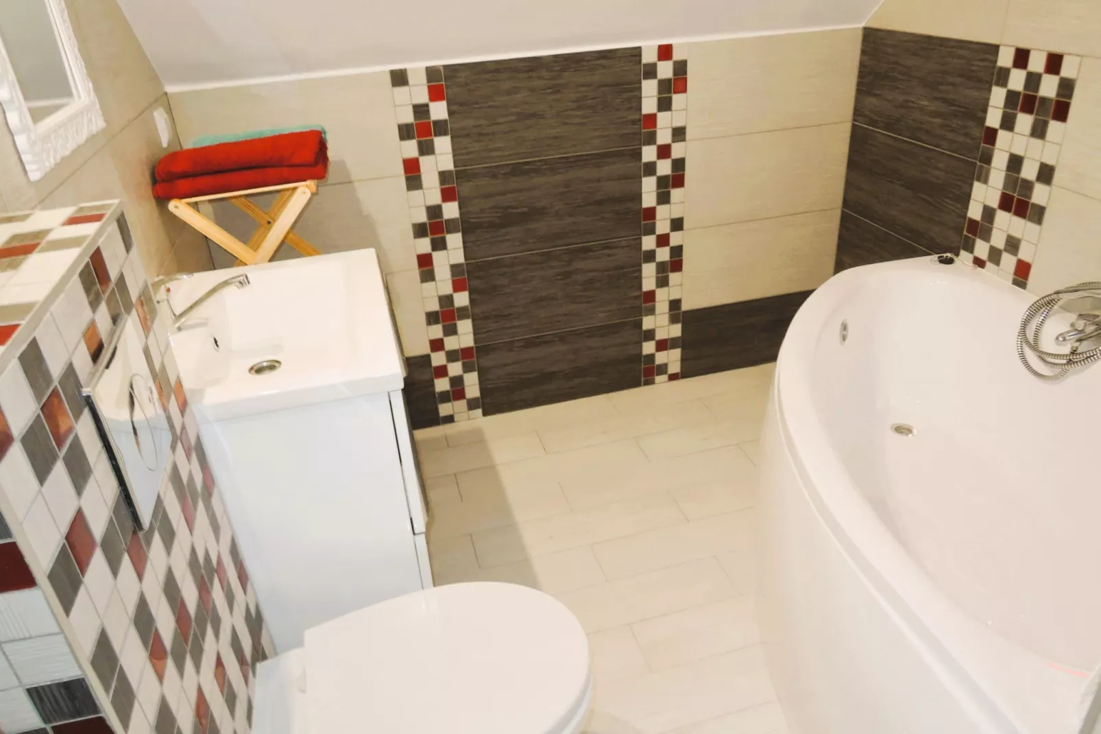 Holiday home in Darzowice-Badkamer