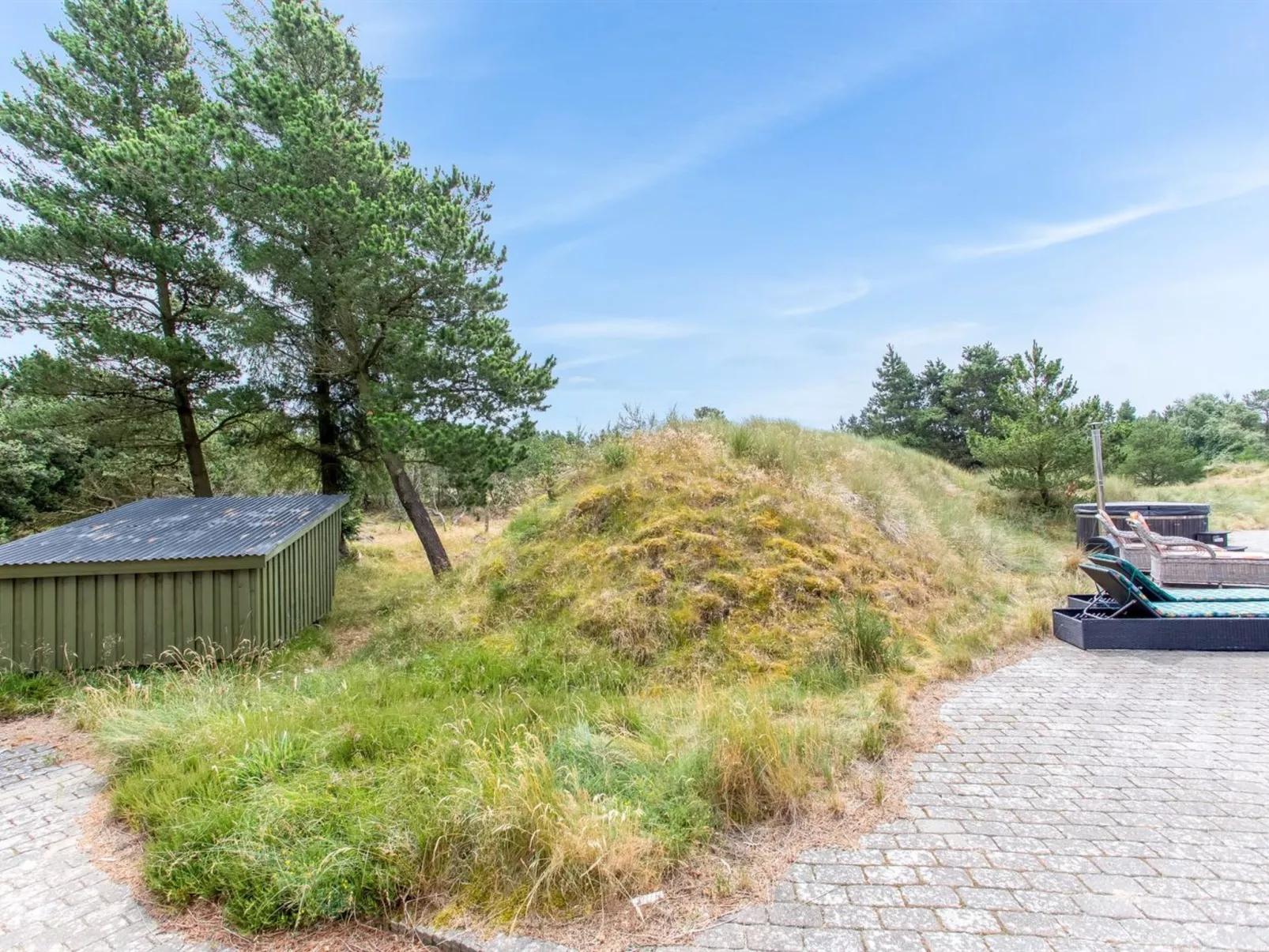 "Sjamme" - 1.2km from the sea-Buiten