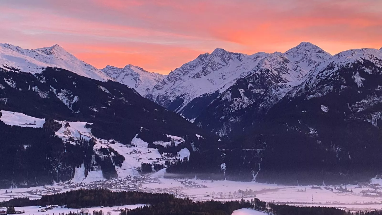 Kitzbüheler Alpenlodge Top A8-Uitzicht winter