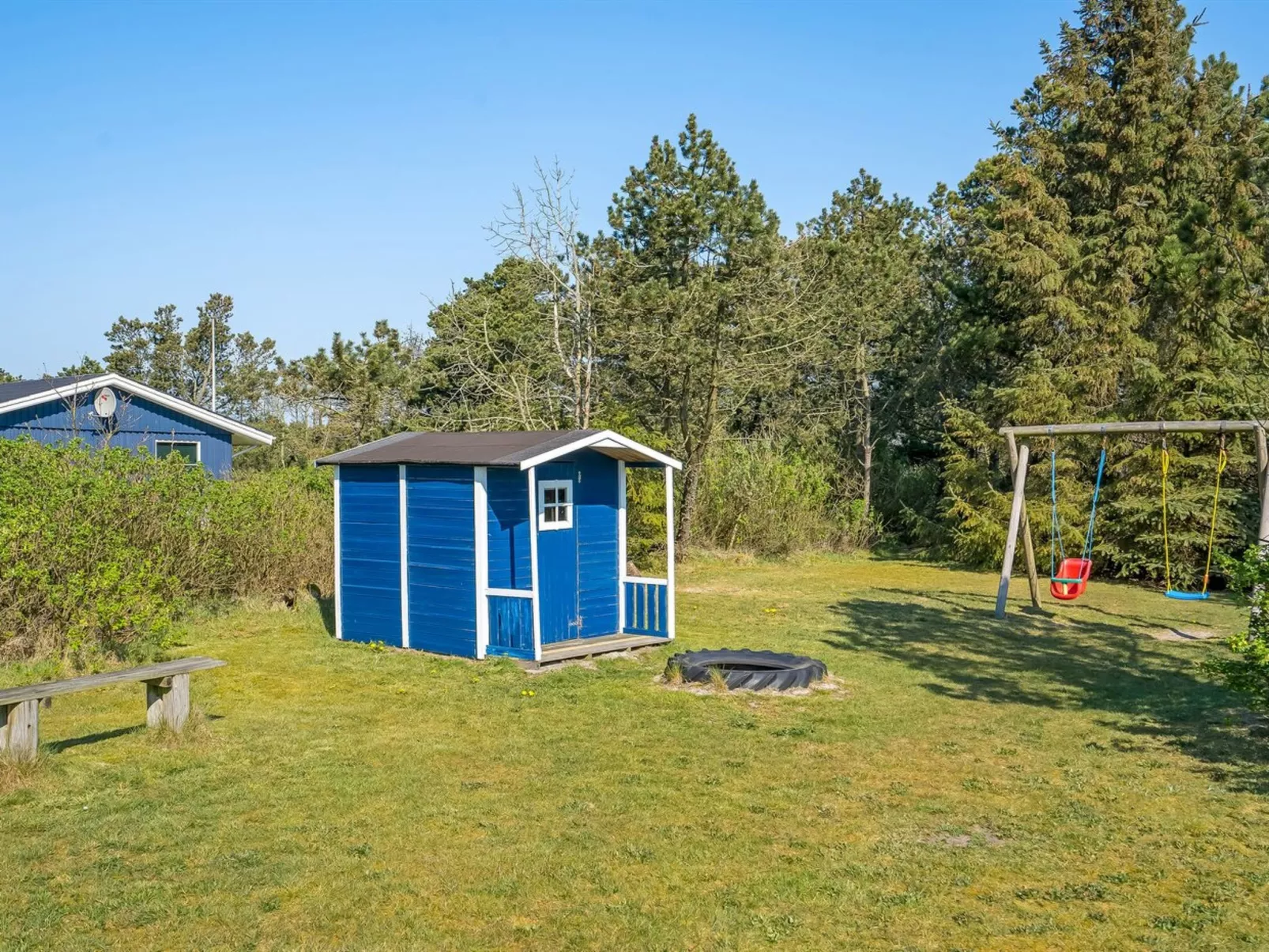 "Svane" - 1.2km from the sea-Buiten