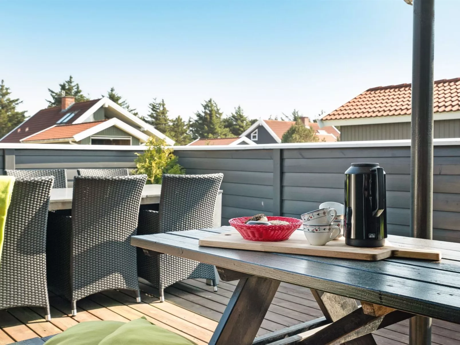 "Mettemarie" - 1.2km from the sea-Buiten