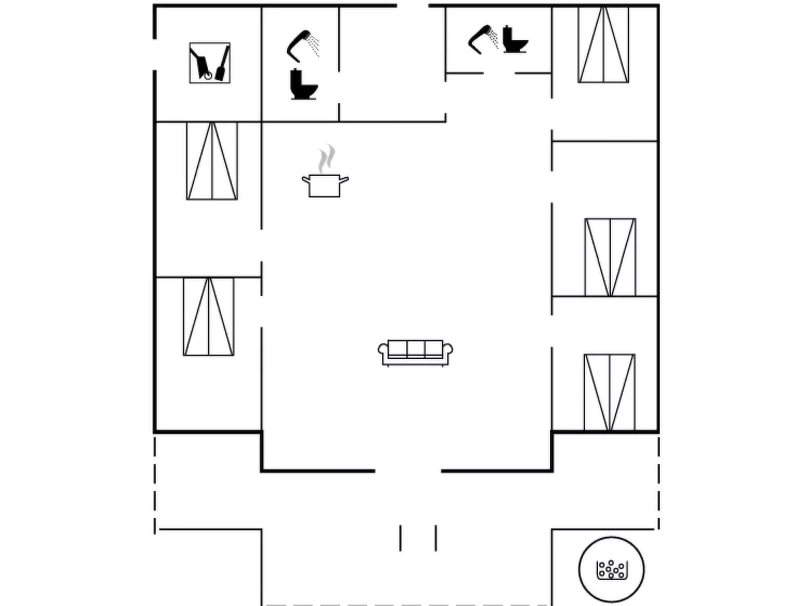 "Todor" - 1.1km from the sea-Binnen