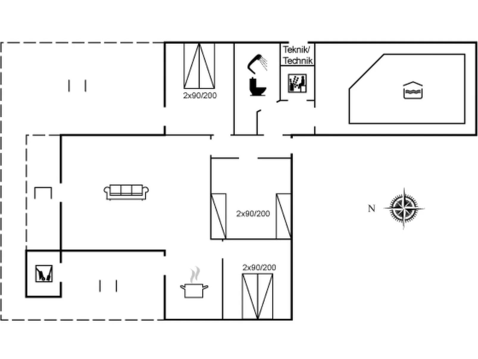 "Kukka" - 600m from the sea
