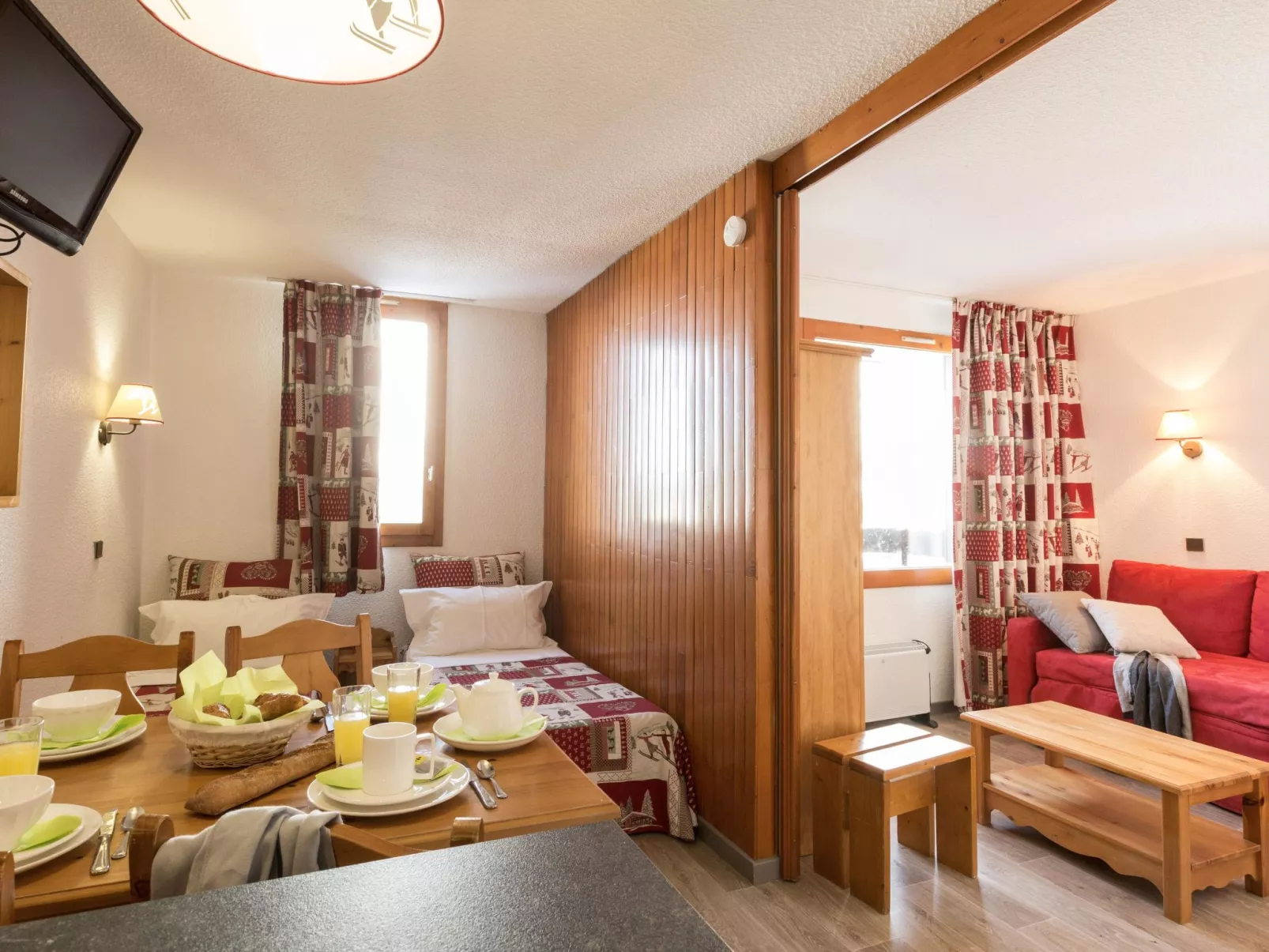 Odalys Essentielle Le Hameau du Mottaret-Binnen