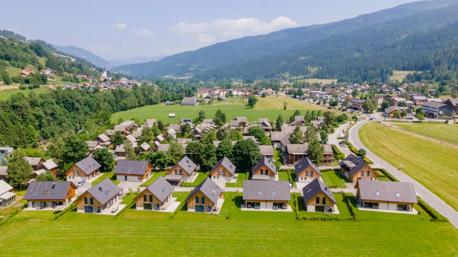 Luxury Sankt Lorenzen-Buitenkant zomer
