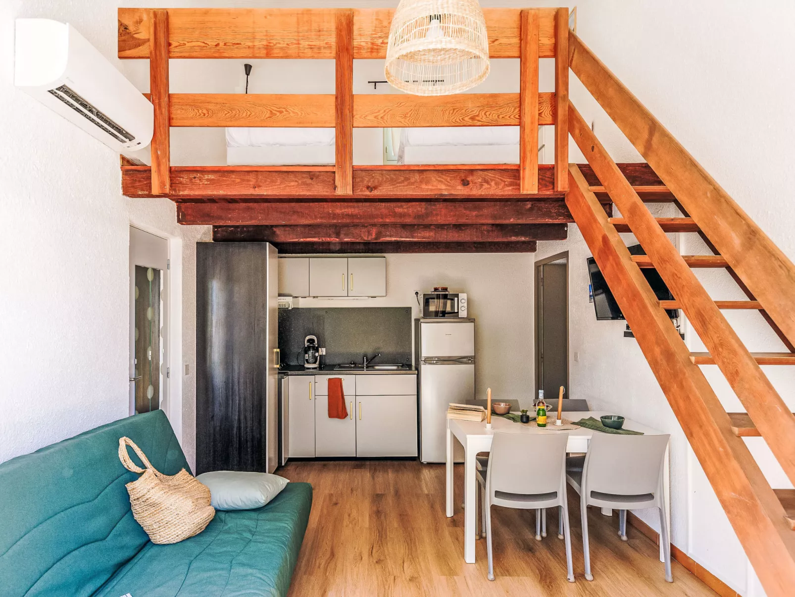 Le Télémaque 3 pièces mezzanine-Binnen