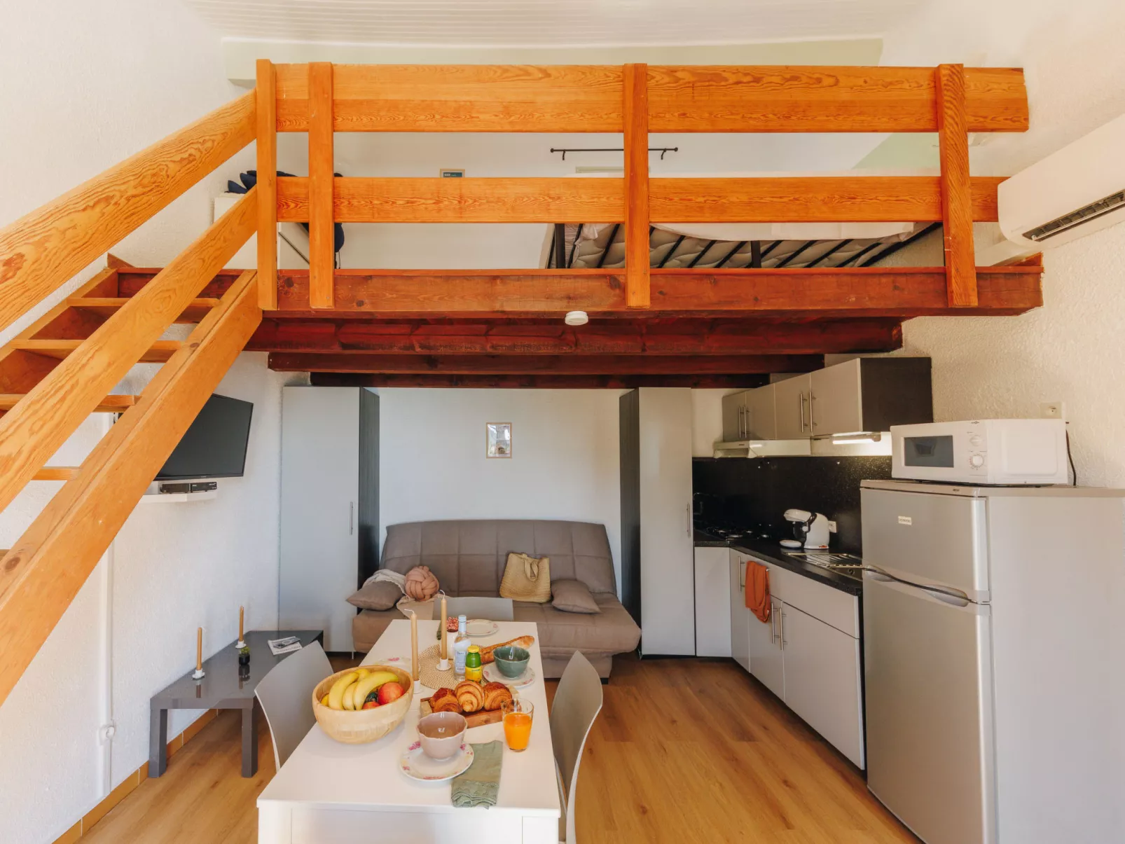 Le Télémaque 2 pièces Mezzanine-Binnen