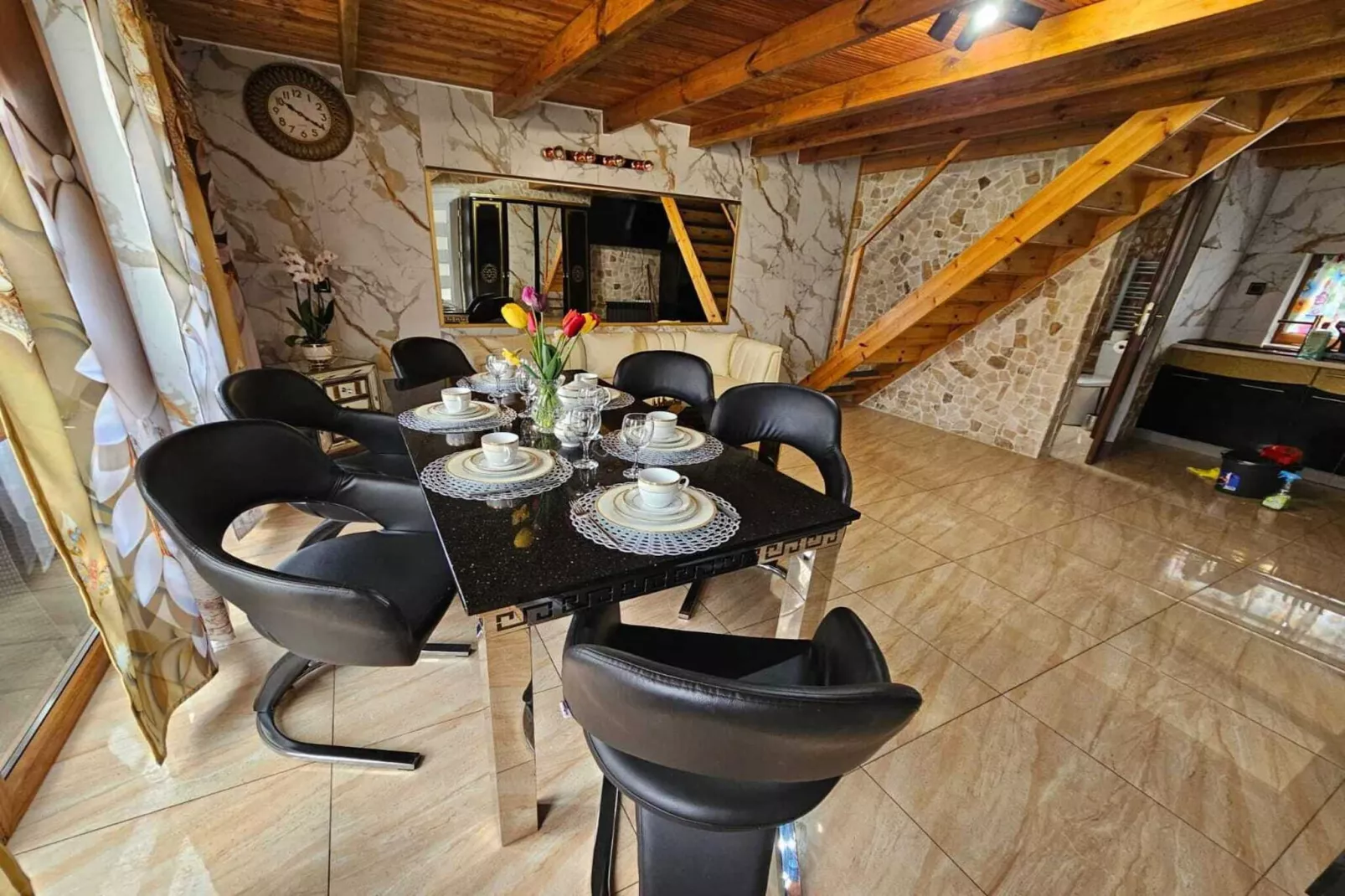 Domek nr 11-Woonkamer