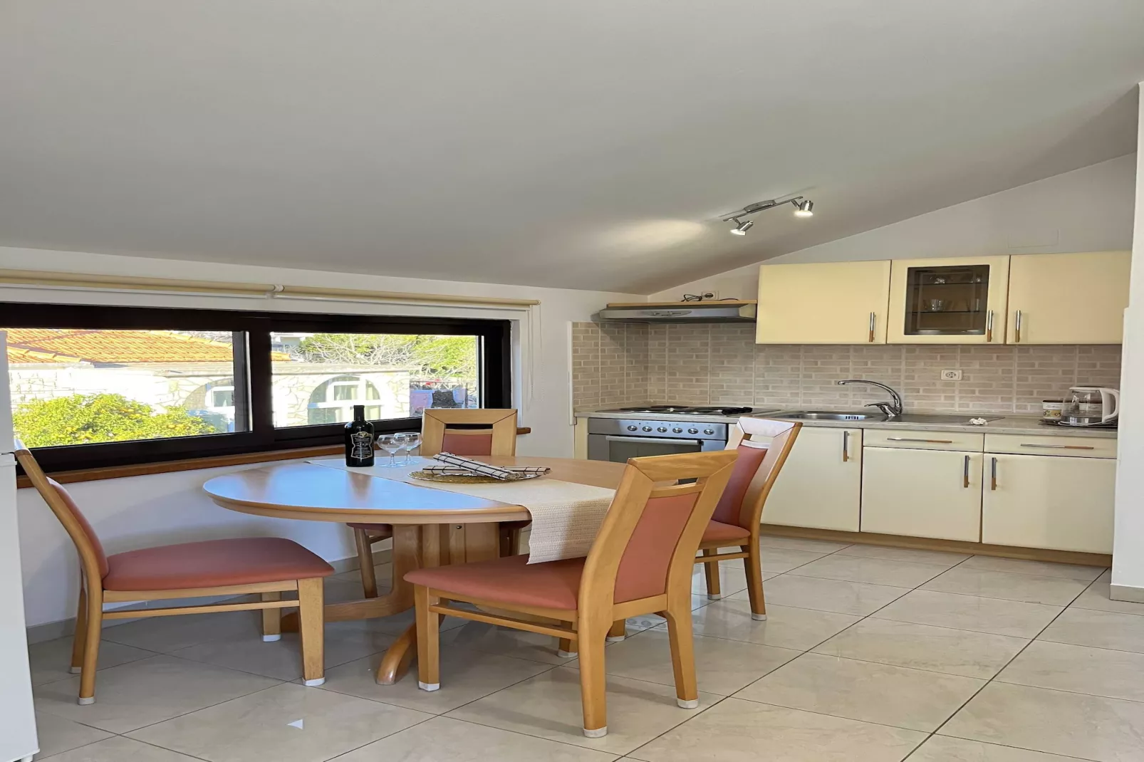 Apartment Josipa  Vela Luka- Studio Apartment with Balcony and Sea View-Keuken