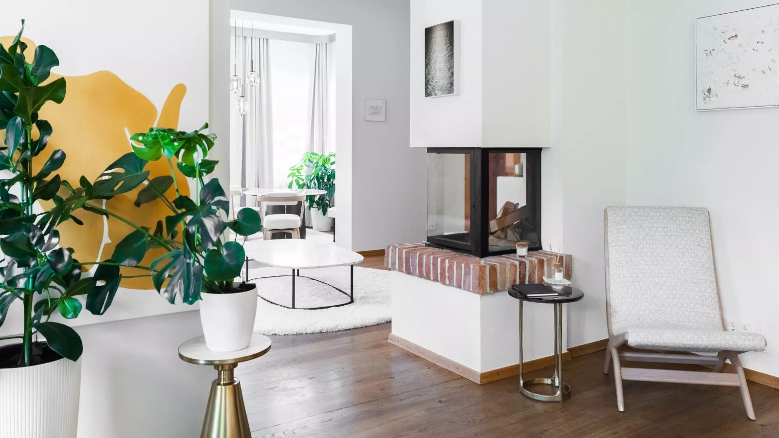 Stadtchalet Forsthaus-Woonkamer