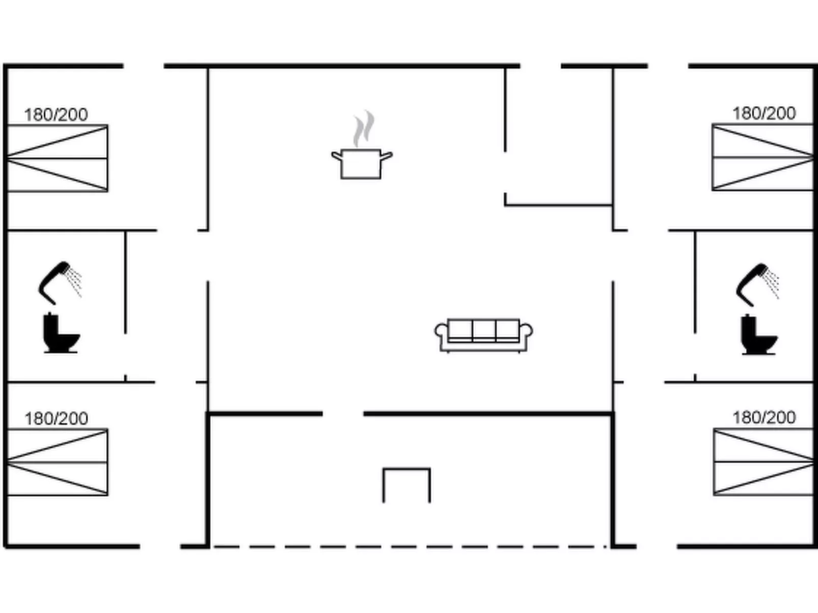 "Liutulf" - 350m to the fjord