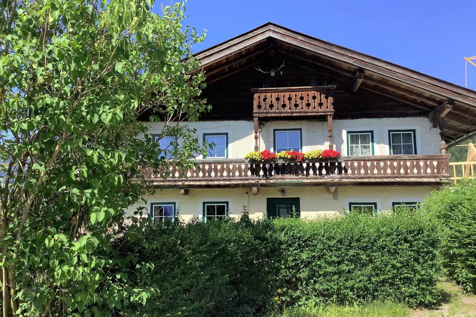 Ferienhaus Mauernbauer-Buitenkant zomer