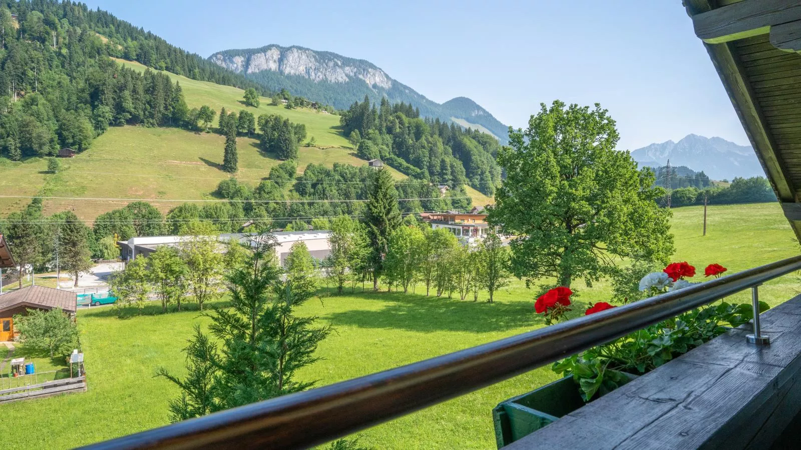 Hintermühltalhof-Uitzicht zomer