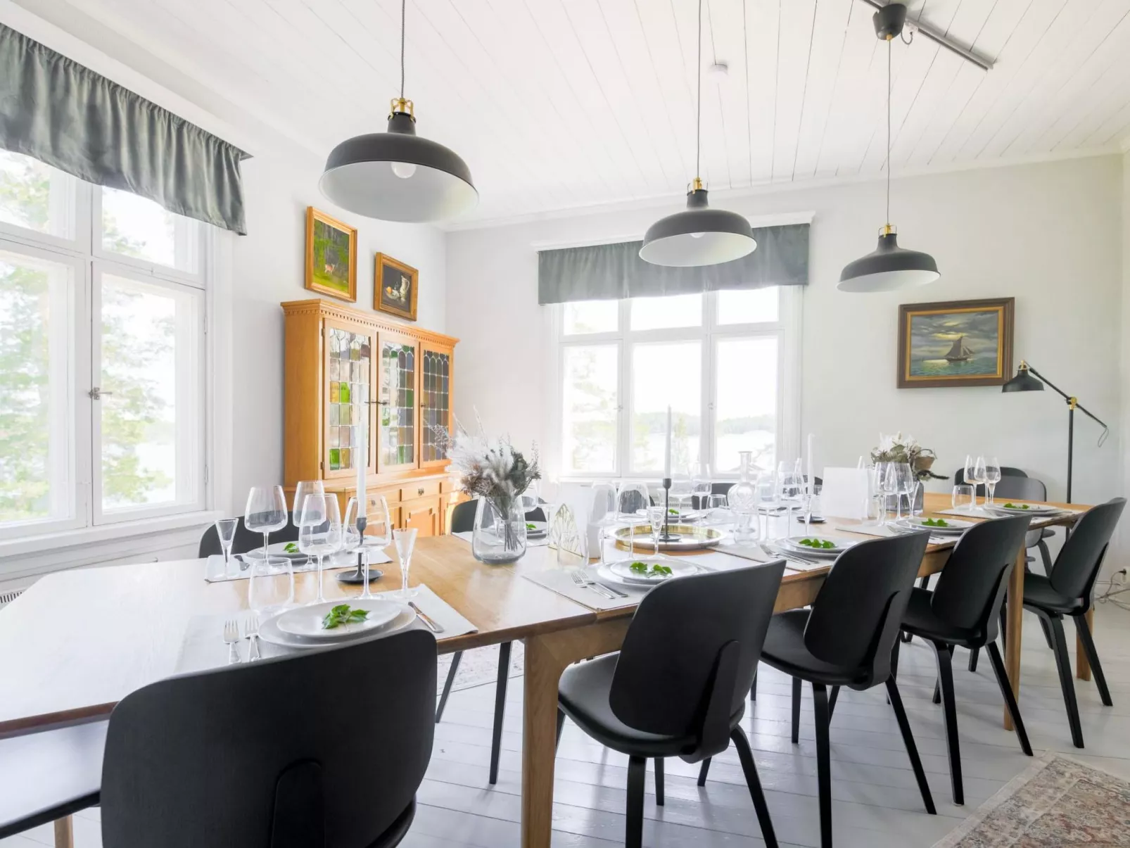 Kapteenin huvilat-Binnen